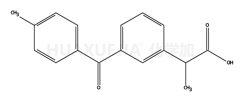α-甲基-3-(4-甲基苯甲酰基)苯乙酸