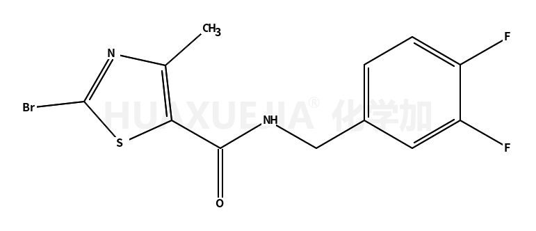 2-溴-N-(3,4-二氟苄基)-4-甲基噻唑-5-羧酰胺