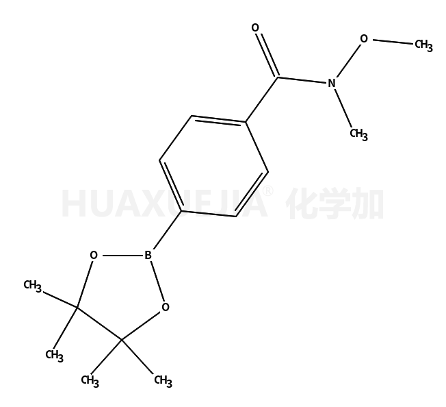 4-(氮,氧二甲基羟氨基碳基)苯基硼酸频哪酯