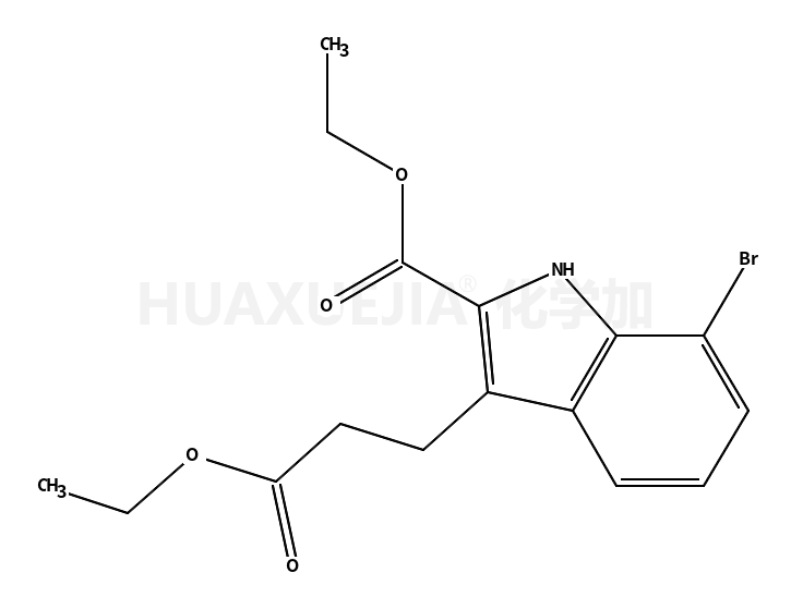 ethyl 7-bromo-3-(3-ethoxy-3-oxopropyl)-1H-indole-2-carboxylate
