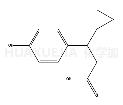 3-环丙基-3-(4-羟基苯基)丙酸