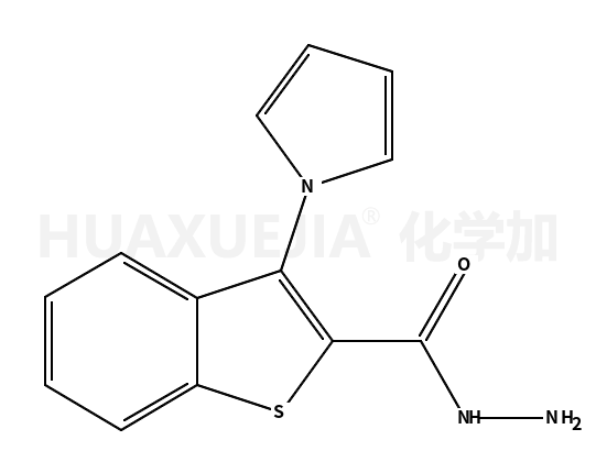 3-(1H-吡咯-1-基)-1-苯并噻吩-2-碳酰肼