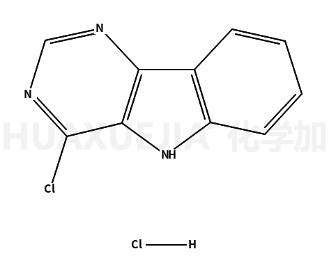 4-氯-5H-嘧啶并[5,4-b]吲哚盐酸盐