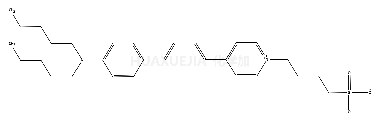 N-(4-磺酸丁基)-4-(4-(4-(二戊基氨基)苯基)丁二烯基)吡啶内盐