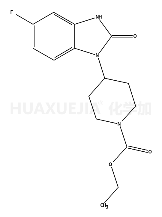 4-(5-氟-2-氧代-2,3-二氢-苯并咪唑-1-基)-哌啶-1-羧酸乙酯