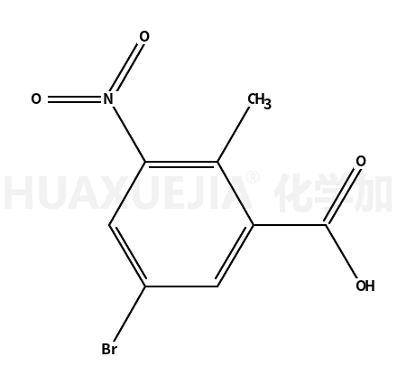 2-甲基-3-硝基-5-溴苯甲酸