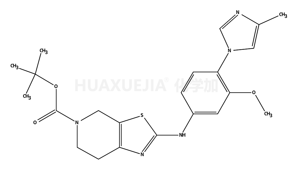 tert-butyl 2-[3-methoxy-4-(4-methylimidazol-1-yl)anilino]-6,7-dihydro-4H-[1,3]thiazolo[5,4-c]pyridine-5-carboxylate