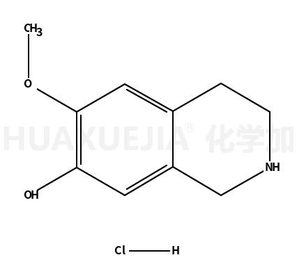 1,2,3,4-四氢-6-甲氧基-7-异羟基喹啉盐酸盐