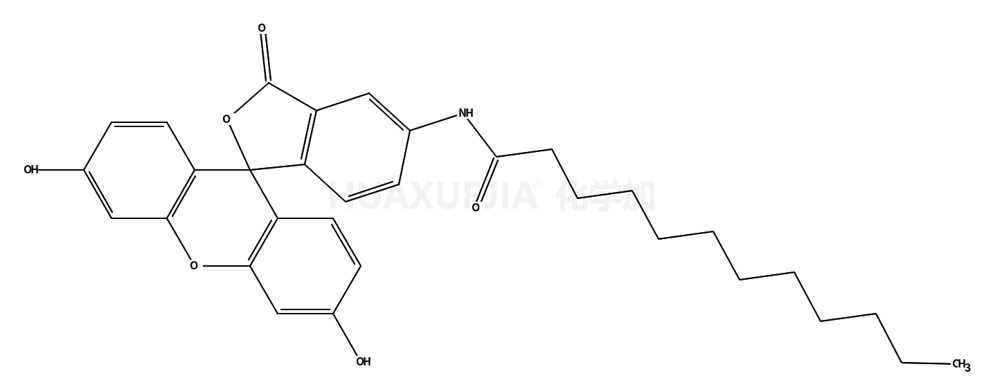 N-(3',6'-dihydroxy-3-oxospiro[2-benzofuran-1,9'-xanthene]-5-yl)dodecanamide