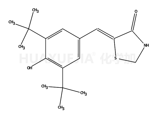 5-[(3,5-ditert-butyl-4-hydroxyphenyl)methylidene]-1,3-thiazolidin-4-one