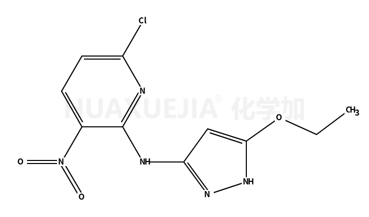 6-氯-n-(5-乙氧基-1H-吡唑-3-基)-3-硝基吡啶-2-胺