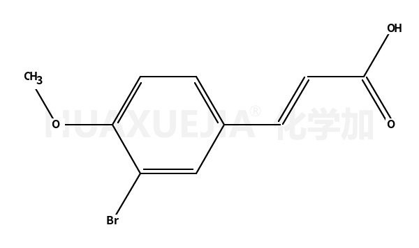 3-溴-4-甲氧基肉桂酸