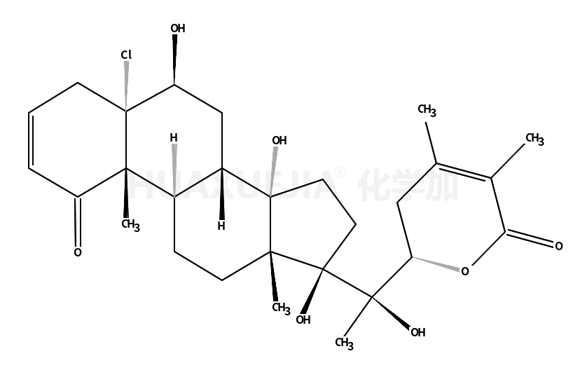 (20S,22R)-5α-Chloro-6β,14α,17β,20-tetrahydroxy-1-oxowitha-2,24-dienolide