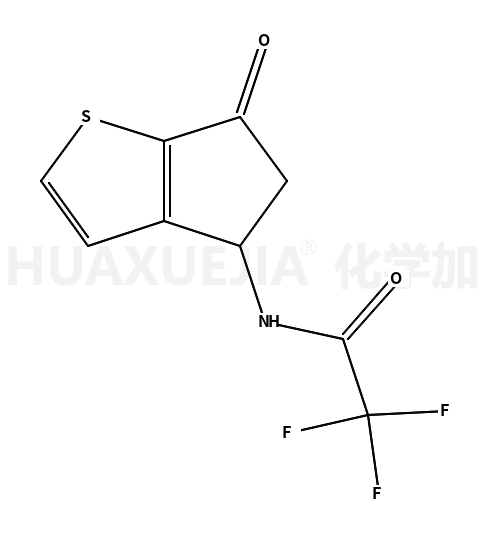 2,2,2-三氟-N-(6-氧代-5,6-二氢-4H-环戊并[b]噻吩-4-基)乙酰胺