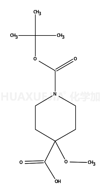 1-Boc-4-甲氧基-4-羧酸