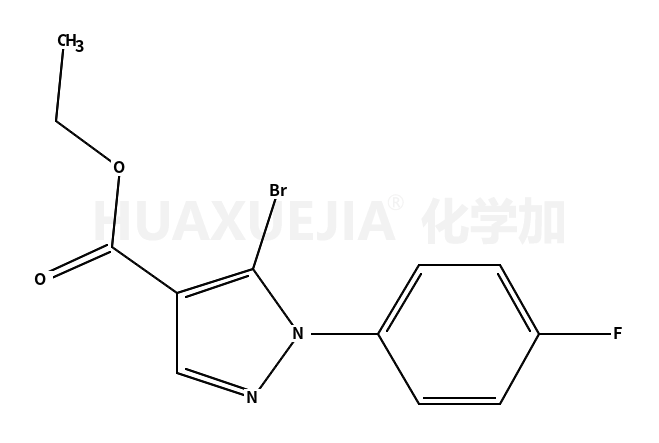 5-溴-1-（4-氟苯基）-1H-吡唑-4-羧酸乙酯