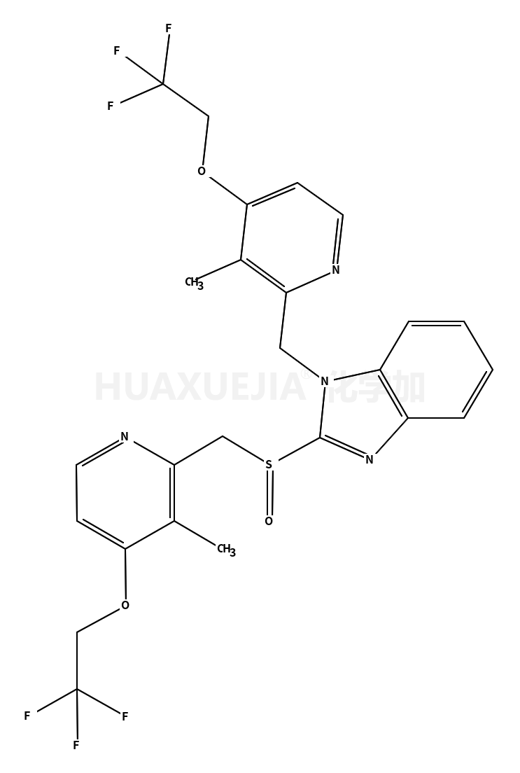 N-[3-Methyl-4-(2,2,2-trifluoroethoxy)-2-pyridinyl]methyl Lansoprazole