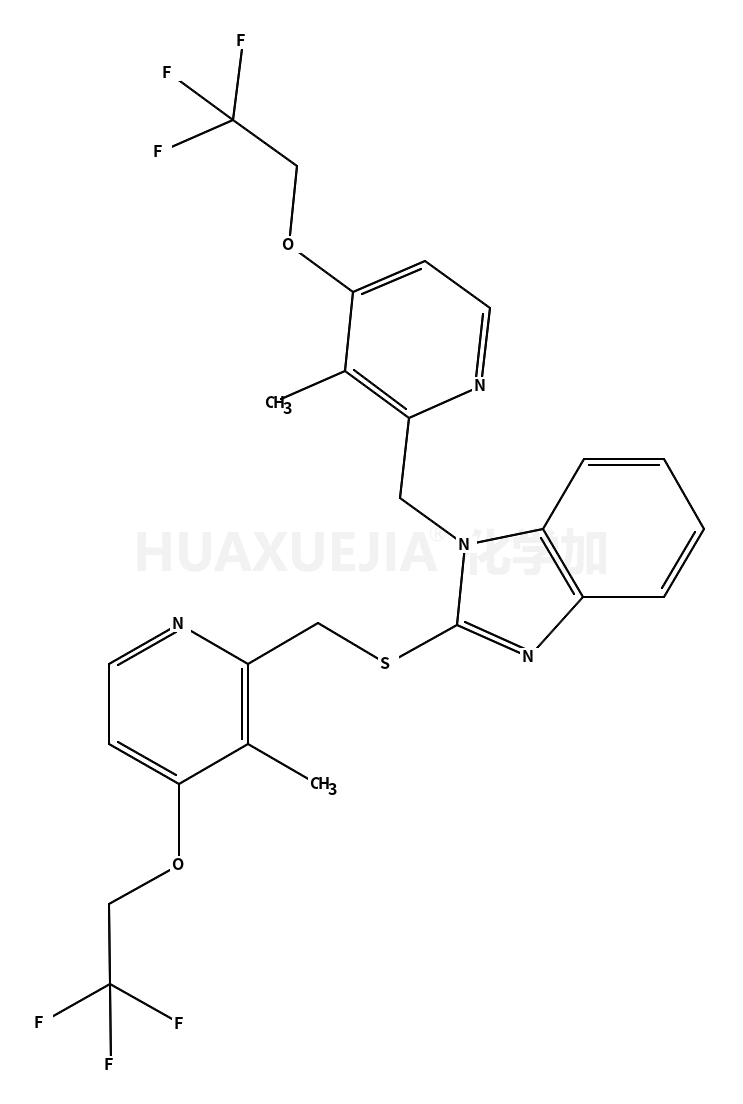 N-[3-Methyl-4-(2,2,2-trifluoroethoxy)-2-pyridinyl]methyl Lansoprazole Sulfide