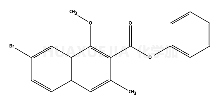 7-溴-1-甲氧基-3-甲基-2-萘酸苯酯