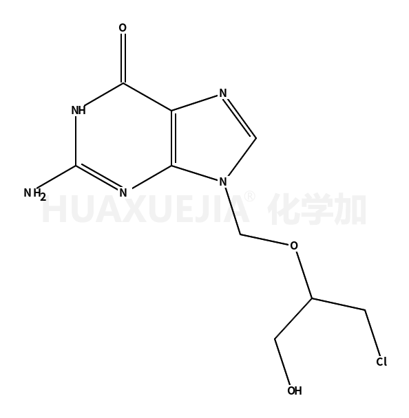 2-amino-9-[(1-chloro-3-hydroxypropan-2-yl)oxymethyl]-3H-purin-6-one
