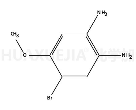 4-溴-5-甲氧基苯-1,2-二胺