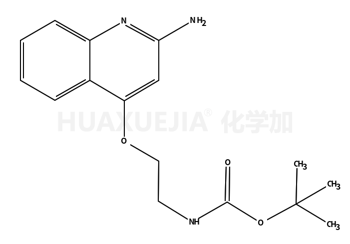 tert-Butyl (2-((2-aminoquinolin-4-yl)oxy)ethyl)carbamate