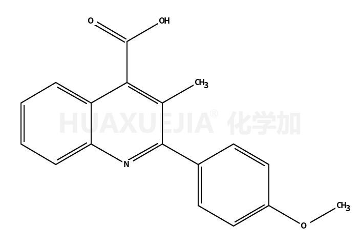 2-(4-methoxy-phenyl)-3-methyl-quinoline-4-carboxylic acid