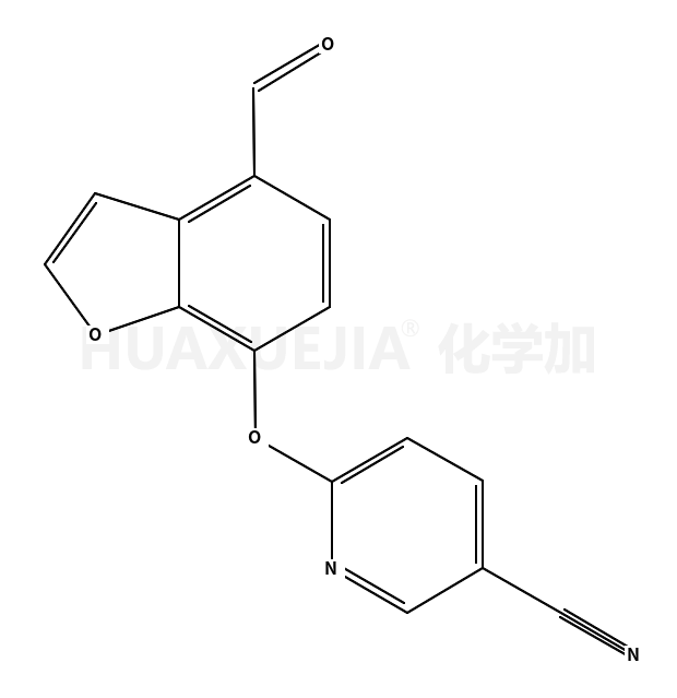6-(4-formylbenzofuran-7-yloxy)nicotinonitrile