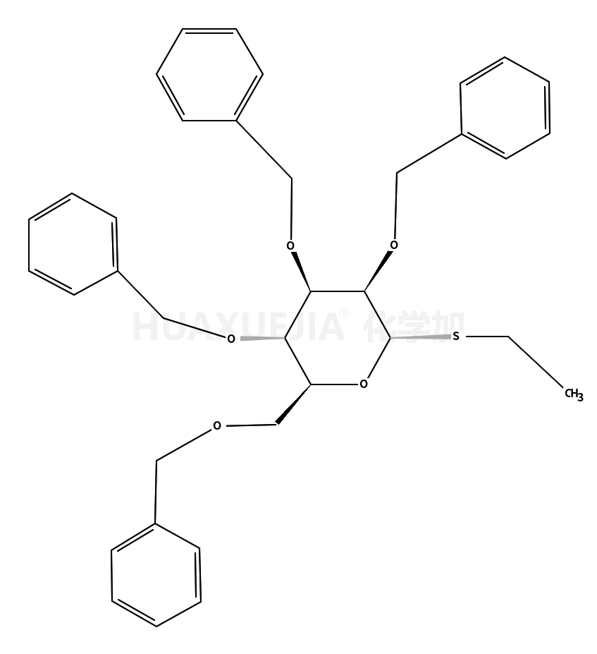 b-D-吡喃葡萄糖苷,2,3,4,6-四-氧-苯甲基-1-硫乙基
