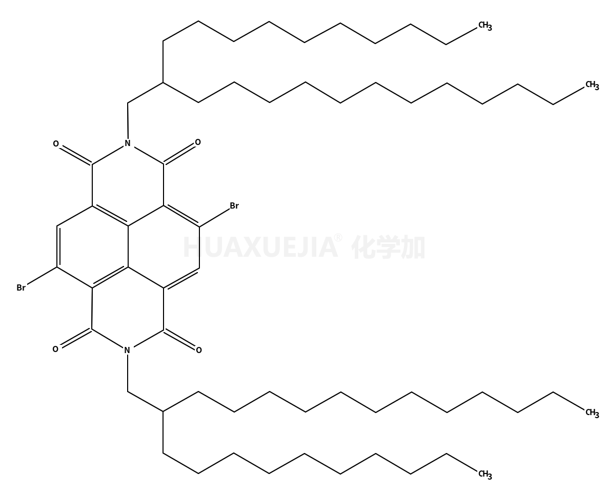 N,N'-bis(2-decyl-1-tetradecyl)-2,6-dibromonaphthalene-1,4,5,8-tetracarboxylic acid bisimide