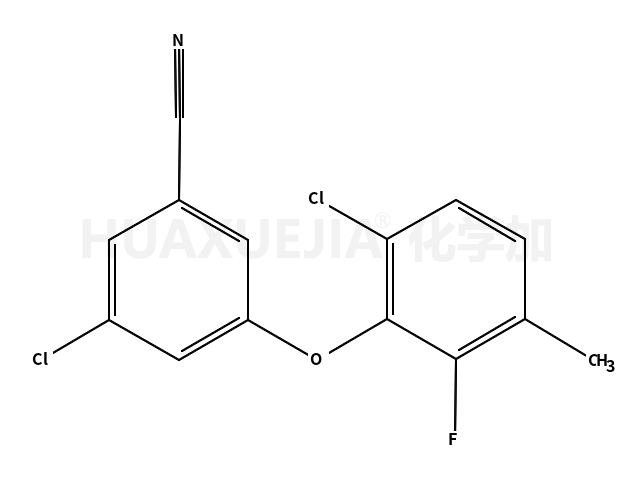 3-chloro-5-(6-chloro-2-fluoro-3-methylphenoxy)benzonitrile