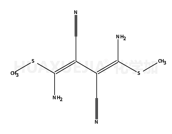 2,3-bis[amino(methylsulfanyl)methylidene]butanedinitrile