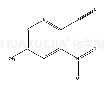5-甲基-3-硝基吡啶-2-甲腈