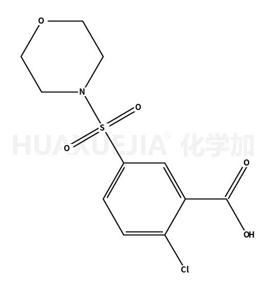 苯甲酸,  2-氯-5-(4-吗啉基磺酰)-