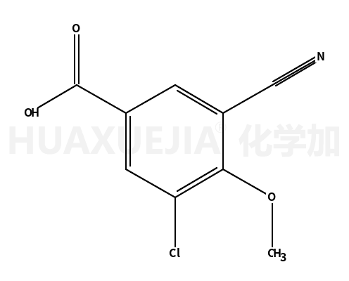 3-chloro-5-cyano-4-methoxybenzoic acid