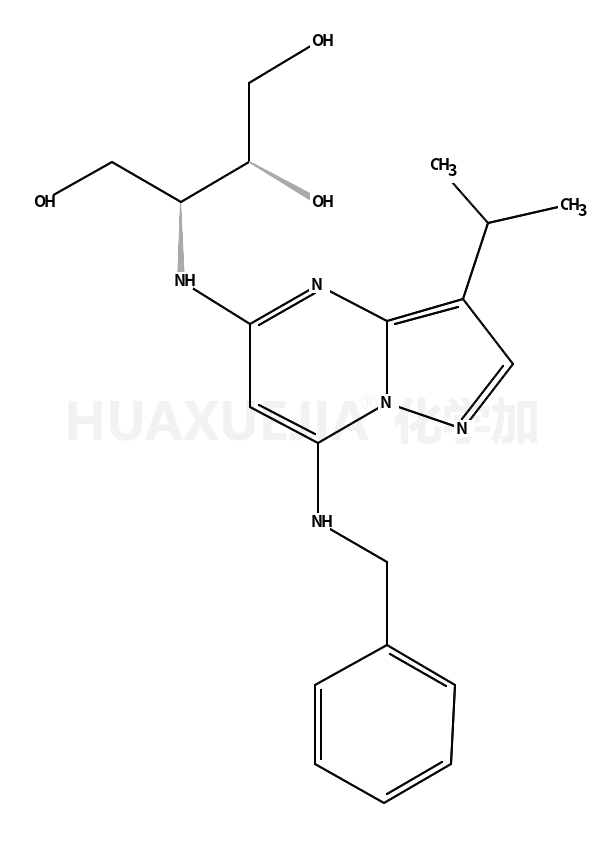 (2S,3S)-3-{[7-(Benzylamino)-3-isopropylpyrazolo[1,5-a]pyrimidin-5 -yl]amino}-1,2,4-butanetriol
