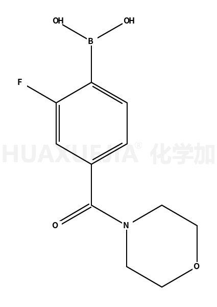 2-氟-4-(吗啉-4-甲酰基)苯硼酸