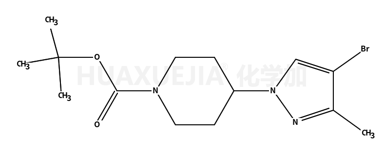 tert-butyl 4-(4-bromo-3-methyl-pyrazol-1-yl)piperidine-1-carboxylate