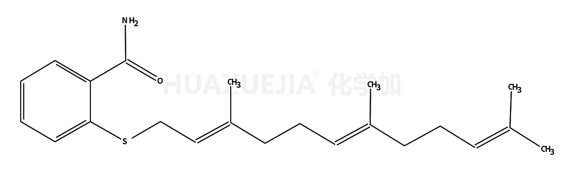2-(3,7,11-trimethyldodeca-2,6,10-trienylsulfanyl)benzamide