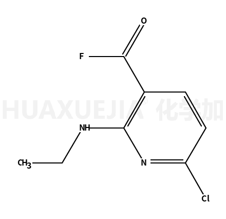 6-Chloro-2-(ethylamino)pyridine-3-carbonyl Fluoride