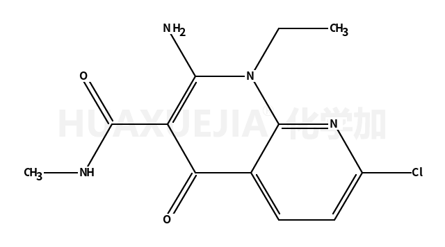 2-Amino-7-chloro-1-ethyl-N-methyl-4-oxo-1,4-dihydro-1,8-naphthyri dine-3-carboxamide