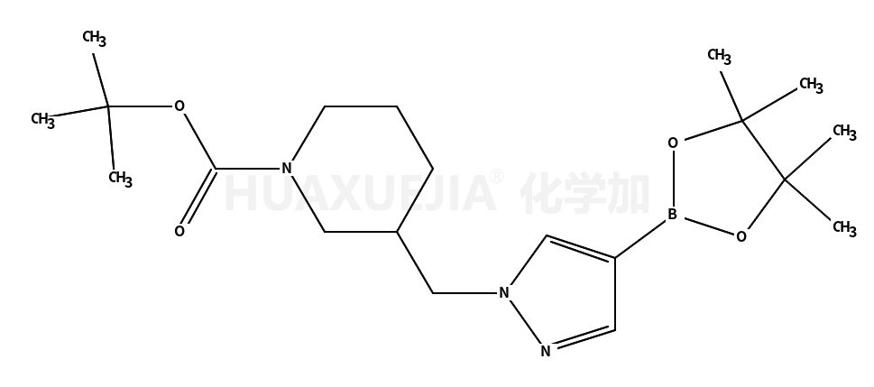 3-[4-(4,4,5,5-tetramethyl-[1,3,2]dioxaborolan-2-yl)-pyrazol-1-ylmethyl]-piperidine-1-carboxylic acid tert-butyl ester