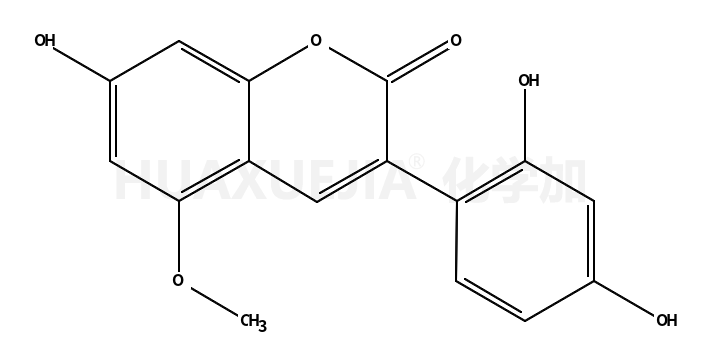3-(2,4-二羟基苯基)-7-羟基-5-甲氧基-2H-1-苯并吡喃-2-酮