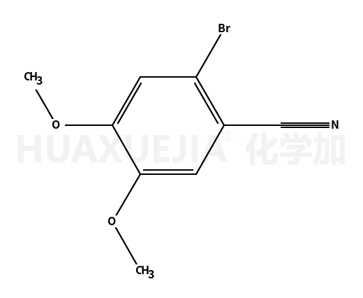 2-溴-4,5-二甲氧基苯甲腈