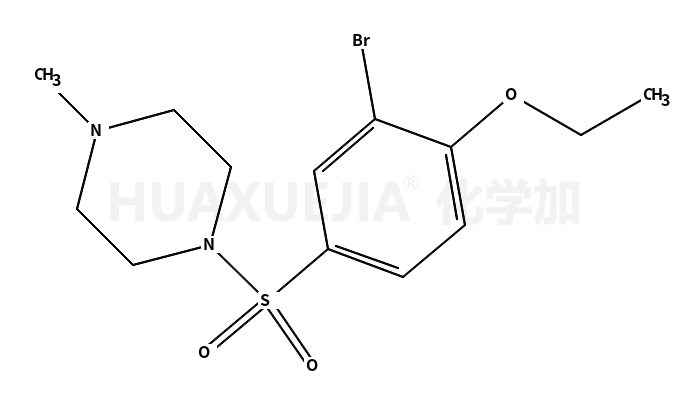 1-((3-Bromo-4-ethoxyphenyl)sulfonyl)-4-methylpiperazine