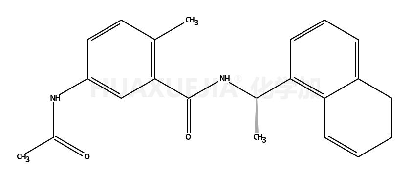 5-乙酰基氨基-2-甲基-n-(1r-萘-1-基-乙基)苯甲酰胺