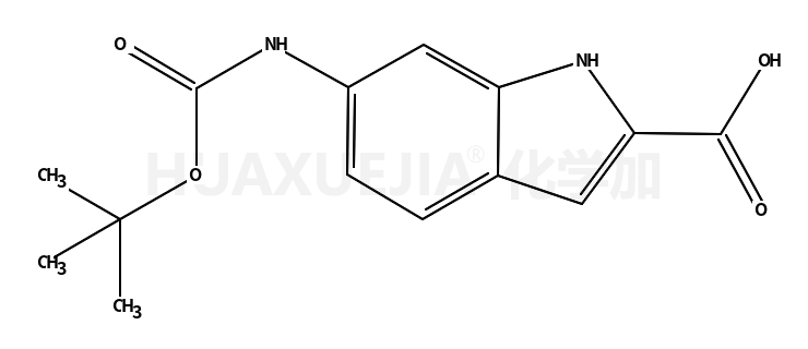 6-[[(1,1-dimethylethoxy)carbonyl]amino]-1H-Indole-2-carboxylic acid