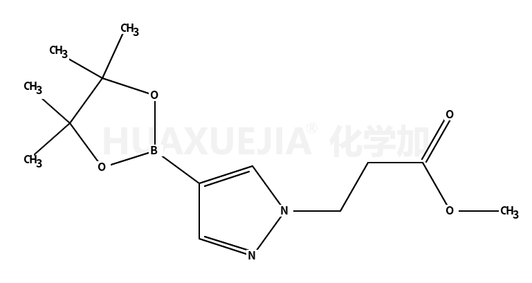 4-(4,4,5,5-四甲基-1,3,2-二噁硼烷-2-基)-1H-吡唑-1-丙酸甲酯