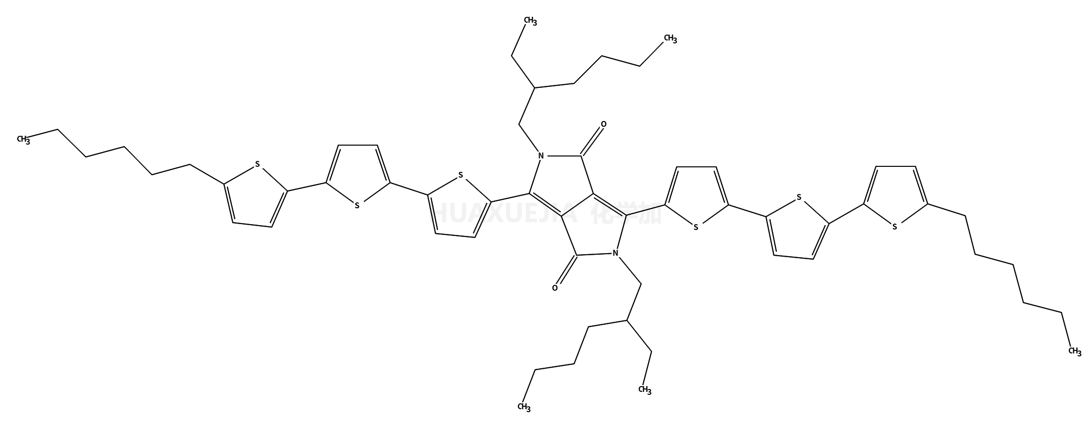 2,5-双(2-乙基己基)-3,6-双(5’’-己基[2,2’:5’,2’’-三联噻吩]-5-基)-2,5-二氢吡咯并[3,4-c]吡咯-1,4-二酮