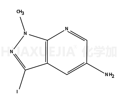 3-iodo-1-methylpyrazolo[3,4-b]pyridin-5-amine